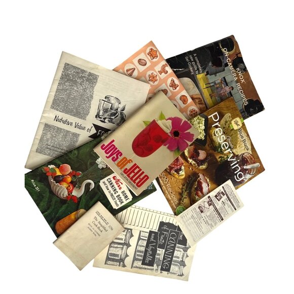 Vintage Cookbook Collection: Canning Preserving & Recipes Joys of Jello bundle - Picture 10 of 10